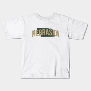 Nebraska State Kids T-Shirt